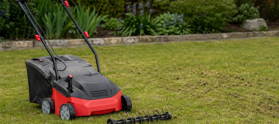 Vertikutierer richtig einsetzen: DIY-Techniken fuer gesunden Rasen