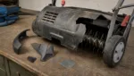 Vertikutierer-Schutzhaube und Rahmen reparieren: DIY-Loesungen